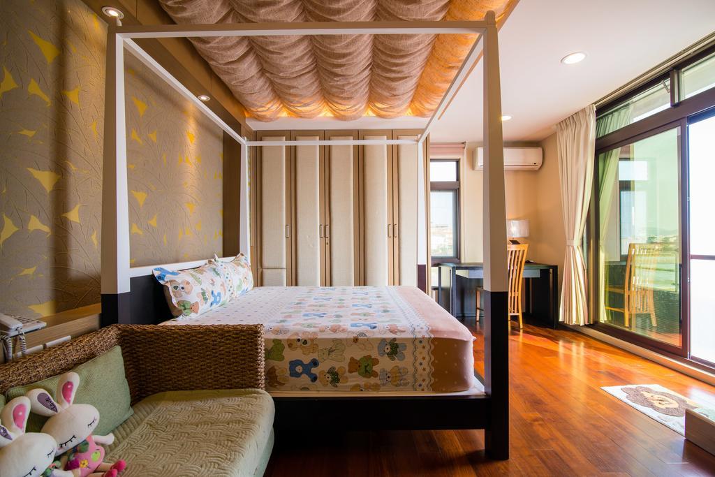 宜人生活溜滑梯親子民宿 Easylife B&B دونغشان الغرفة الصورة